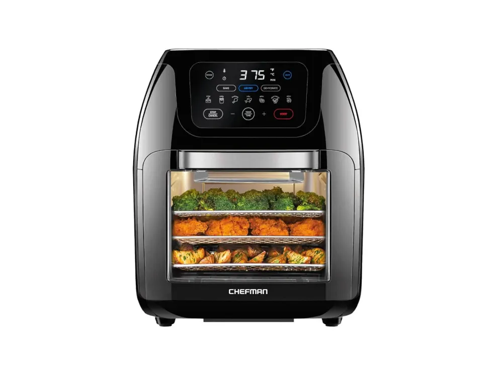 Freidora De Aire Con Horno Chefman Funciona con Propano