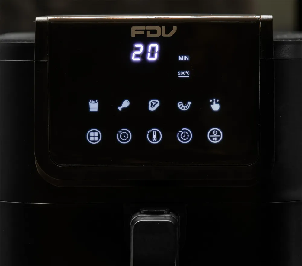 Freidora de Aire Digital 8L Ébano FDV