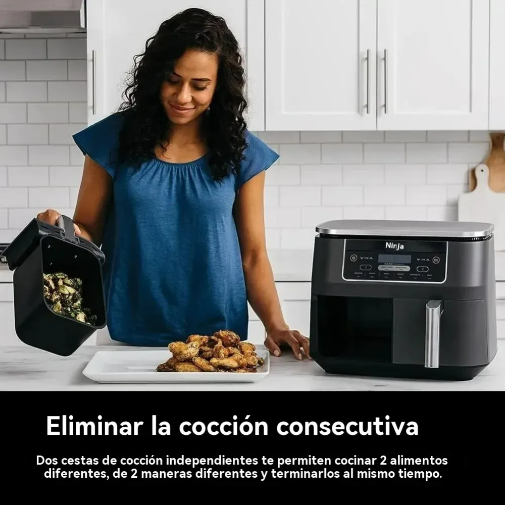 Freidora de Aire XL Gemelo Zone Fácil de Limpiar