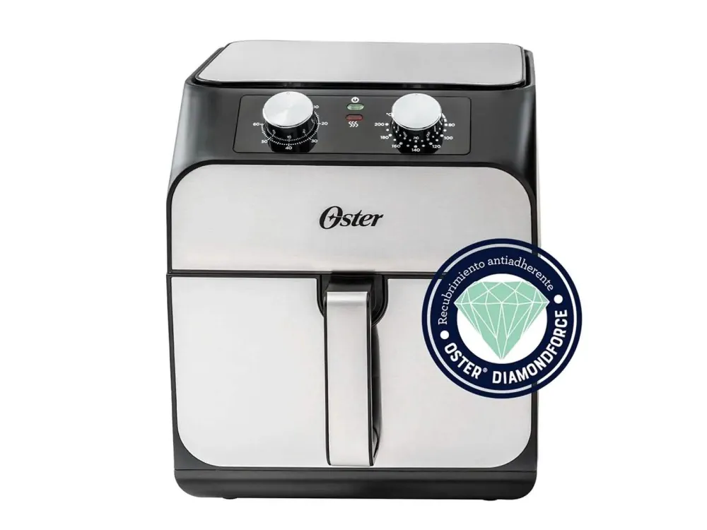 Freidora de Aire Oster 6.8 L Acero Inoxidable