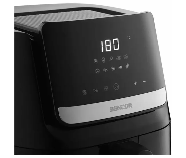 Freidora de Aire Sencor SFR 6550BK Fácil de Limpiar