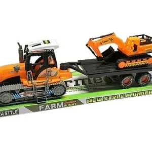Freidora de Camping Tractor con maquina excavadora friccion
