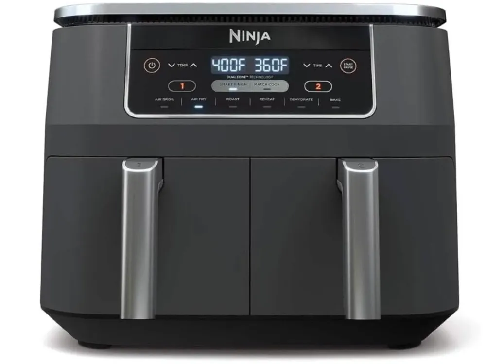 Freidora Dos Canastas Ninja Incluye Termómetro