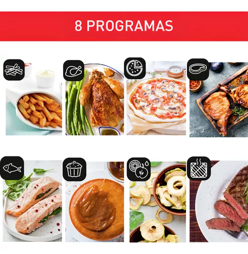 Freidora Sin Aceite + Horno 11 Litros 2.050w | Portátil | Resistente la Intemperie