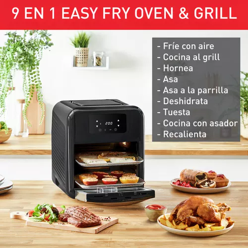 Freidora Sin Aceite + Horno 11 Litros 2.050w | Portátil | Resistente la Intemperie