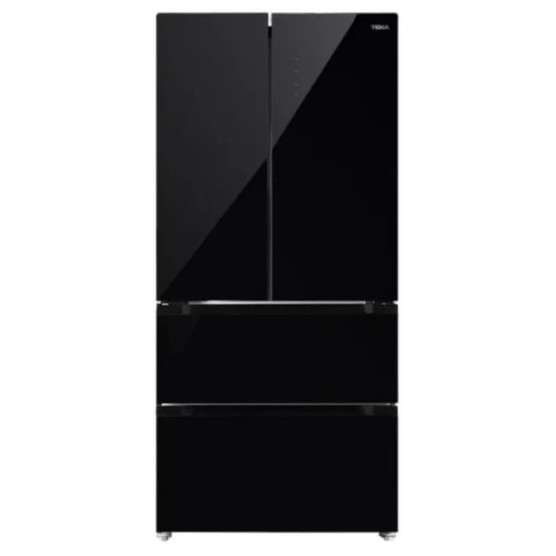 Frigorífico multidoor teka rfd 75850 cristal negro con Pie Plegable