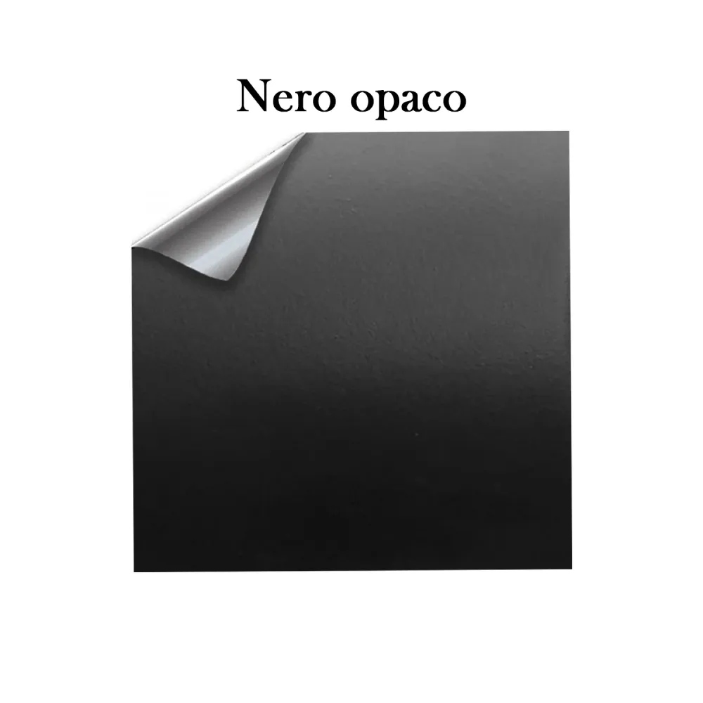 Miscelatore doccia esterno squadrato con cartuccia 35mm e deviatore nero