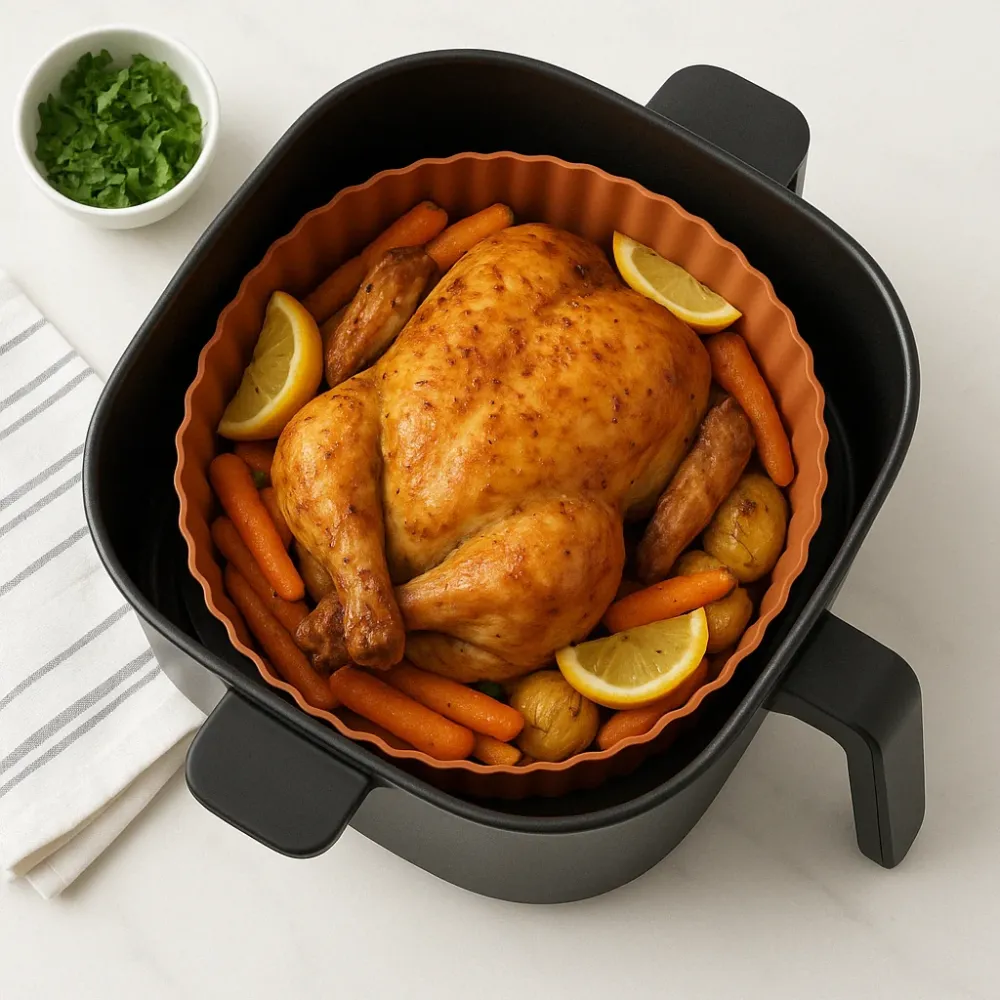 Molde De Silicona Bandeja Para Freidora De Air Fryer para Patio y Jardín