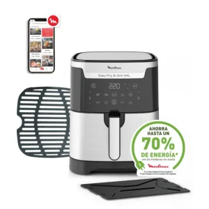 Profesional de Acero Inoxidable Freidora Sin Aceite MOULINEX EZ801D 6,5l