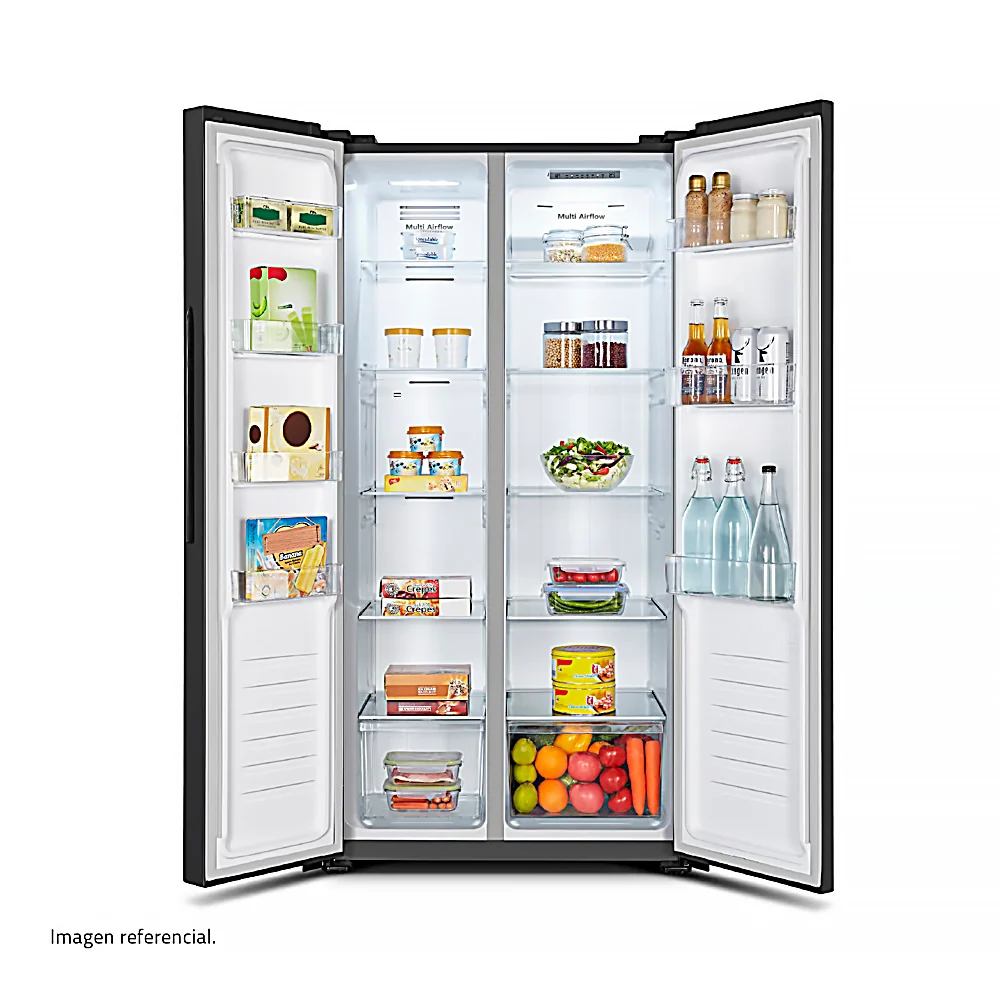 Refrigeradora Indurama Side Side 428Lt RI-769N - Negro
