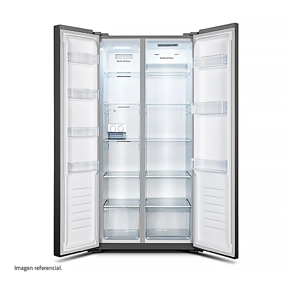 Refrigeradora Indurama Side Side 428Lt RI-769N - Negro