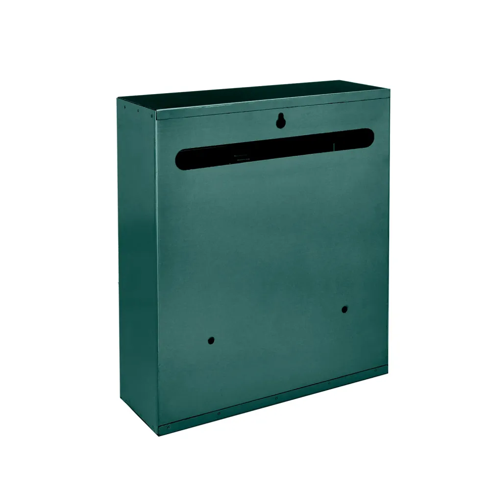 Buzón Maurer Square 31x26x9,0 cm. Verde Fácil de Instalar