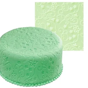 Cubierta Ajustable Wilton graceful vines tapete para fondant