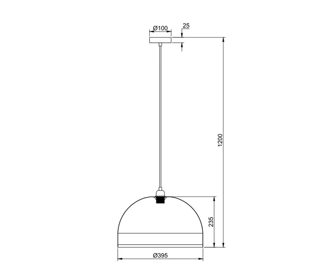 Diseño Elegante Lámpara de techo Suyen de Bambú, diametro 39,5 cm