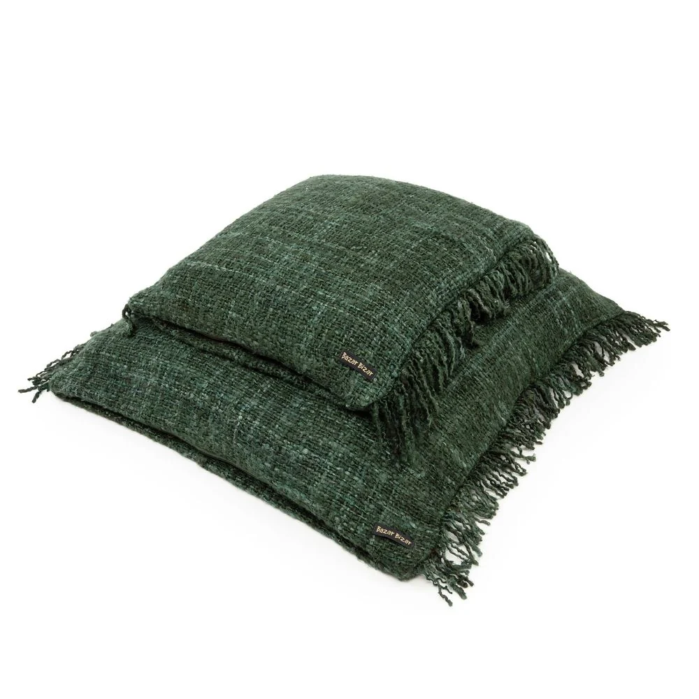 Funda Cojín Bazar Bizarre Oh My Gee-Green-60x60 Bosque