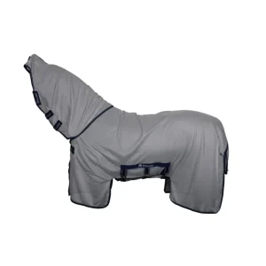 Premium Impermeable Buzz-Off X Big Neck manta anti-moscas con cuello fijo Argénteo 145