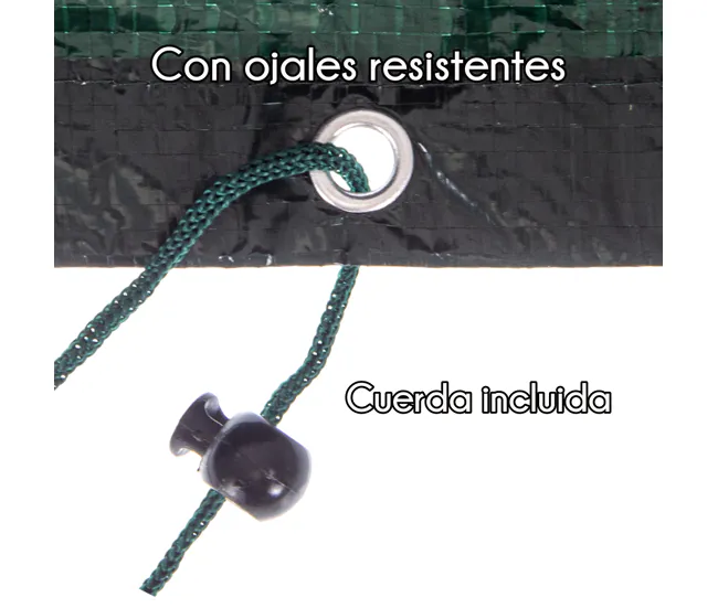 Cubierta para Muebles Funda protectora para muebles de jardín con ojal resistente y cuerda incluida - Resistente al agua,...