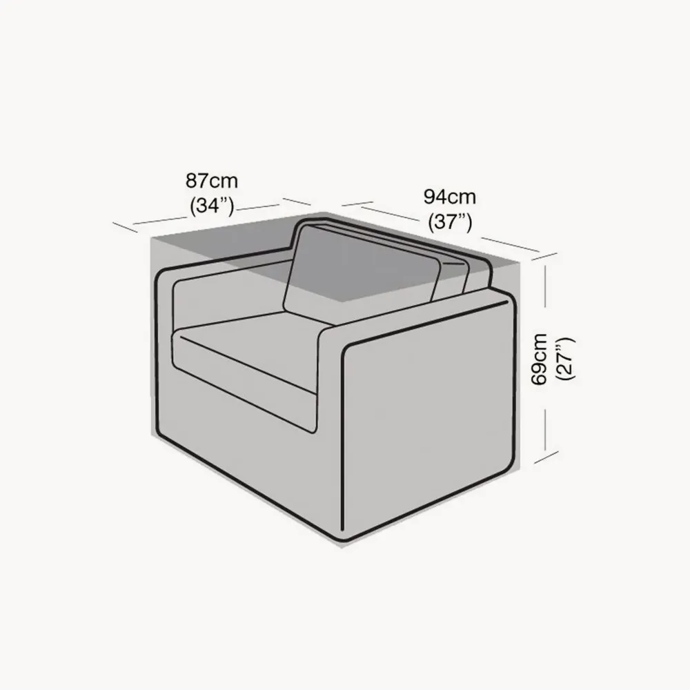 Funda Protectora para Sillón Menor 87x94x68 cm | Envío Rápido