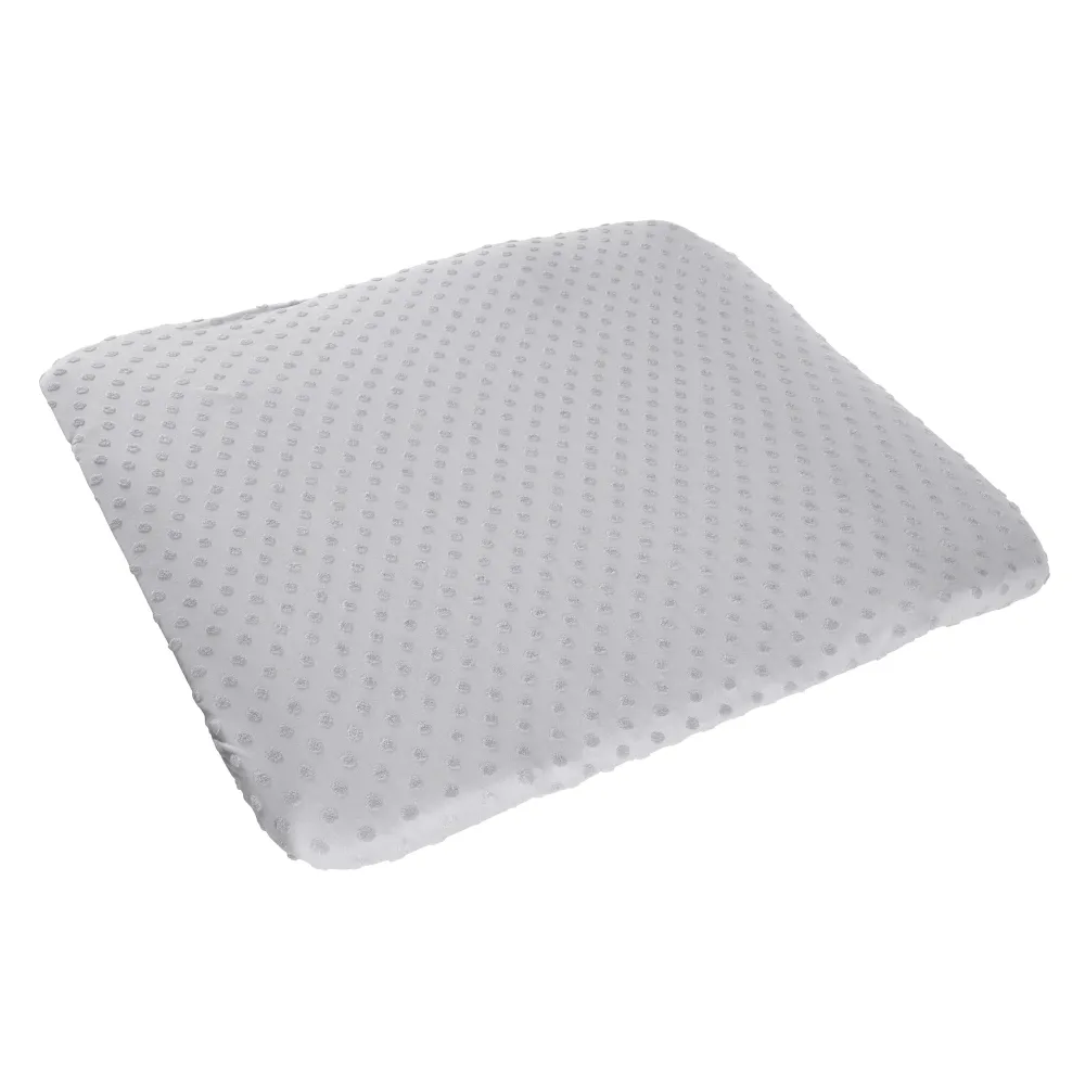 Housse extensible pour matelas à langer 'Lil Planet' - 85 x 75 cm - Jersey biologique GOTS - Gris argenté Resistente los R...