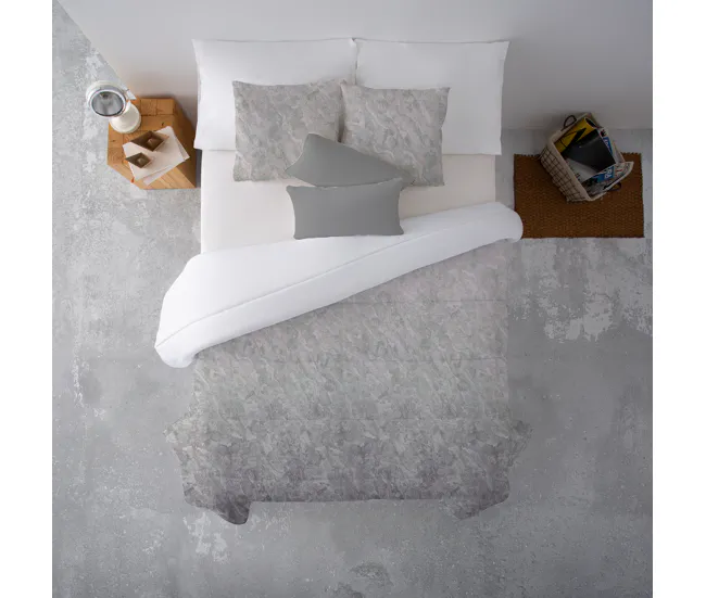 Funda con Cuerda Pack 2 fundas de cojín deco MARMOL GRIS