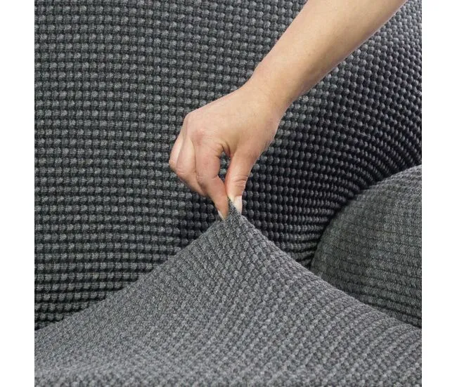 Funda para Silla Sofaskins NIAGARA 2 Unidades - Gris Sombrío con 2 ños de Garantí