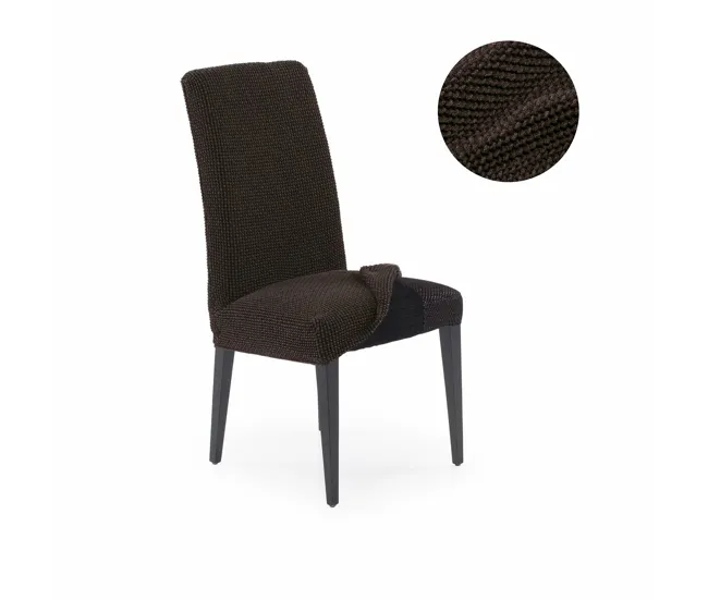 Funda para Silla Sofaskins NIAGARA 2 Unidades - Marrón para Mesa de 180 cm