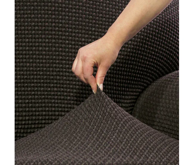 Funda para Silla Sofaskins NIAGARA 2 Unidades - Marrón para Mesa de 180 cm