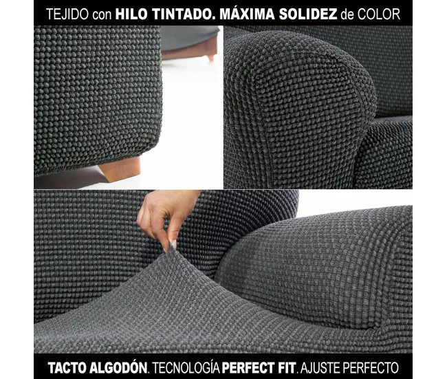 Funda para Silla Sofaskins NIAGARA 2 Unidades - Gris Turbio