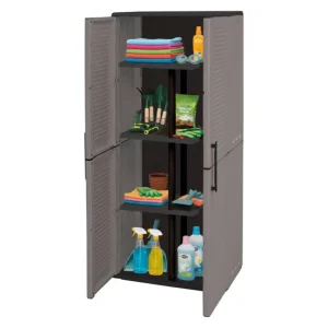 Funda Protectora Armario exterior Dargentes, Mueble portaescobas multiusos, mueble exterior 2 puertas, 100% Made Italy, Ac...