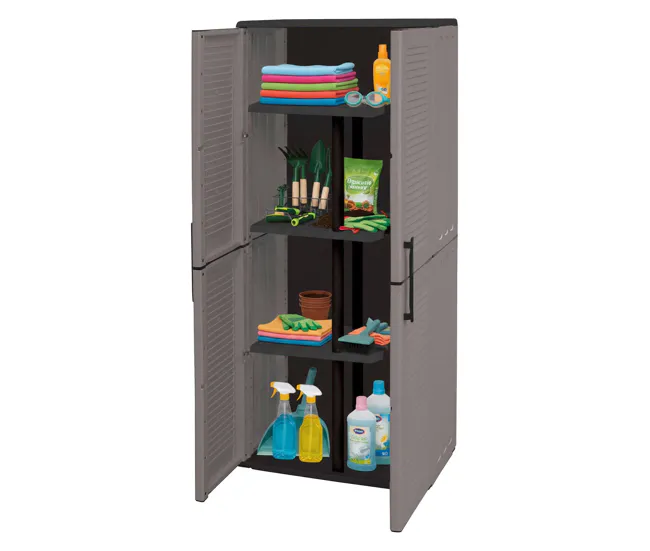 Funda Protectora Armario exterior Dargentes, Mueble portaescobas multiusos, mueble exterior 2 puertas, 100% Made Italy, Ac...