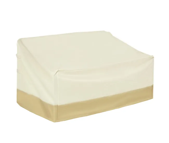 Outsunny Funda Protectora para Banco 2-3 Plaza Cubierta de Muebles Impermeable Exterior Jardín Protección contra Lluvia y...