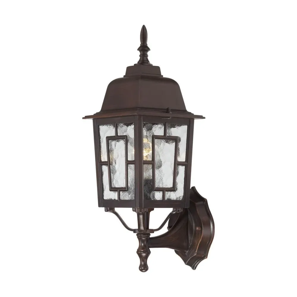 Farol exterior banyan bornce rustico satco para Decoración Rústica