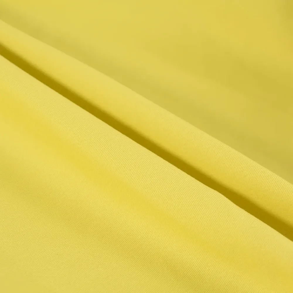 GABARDINA SPANDEX CANEX AMARILLO ACACIA con Rosca de Fijación