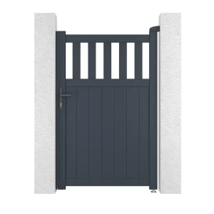 Gancho de Pared Pack puerta aluminio santis 1m .160cm gris + 2 postes .190cm 15x15