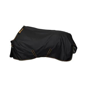 Irish manta de exterior, 100 g Black/Gold 140 Resistente al Óxido