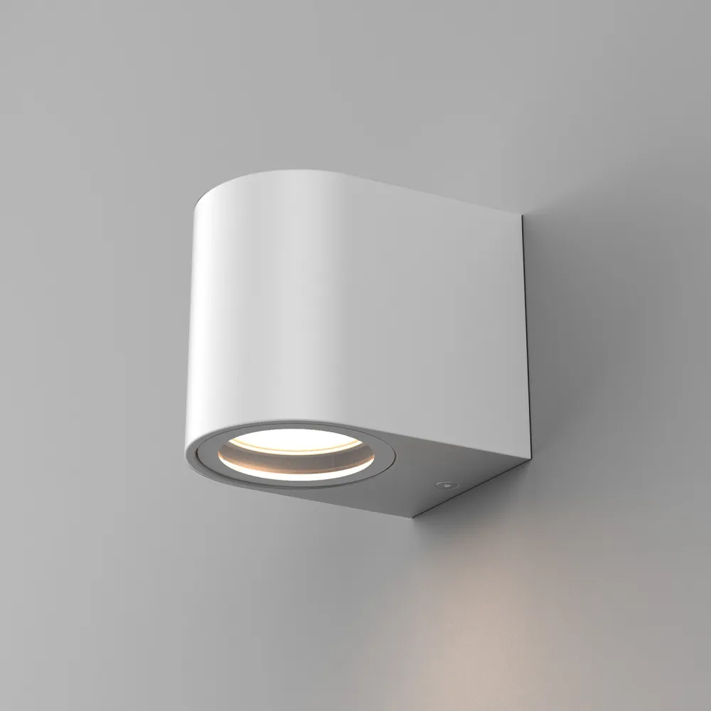 None luxpoint® aplique de pared exterior atemporal gu10 blanco