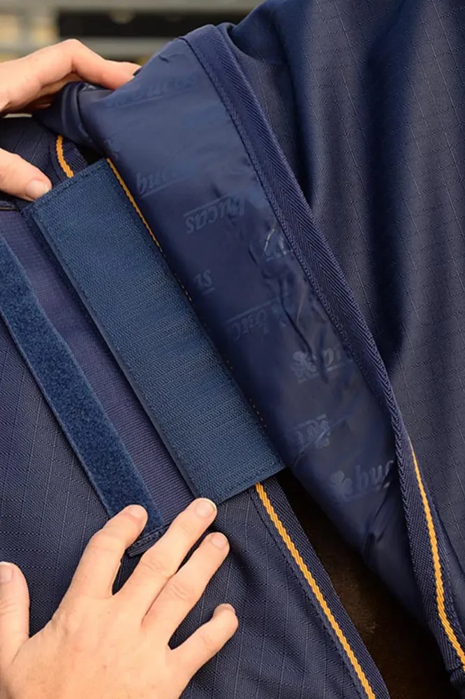 Premium para Jardín Irish manta de exterior, 150g Dark Blue/Gold 120
