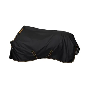 Premium para Jardín Irish Pony manta de exterior, 50g Black/Gold 110