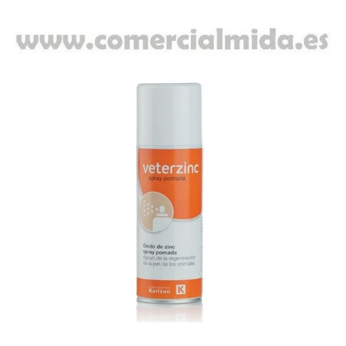 Veterzinc, Spray Pomada con Óxido de Cinc