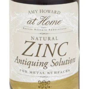 Solución para envejecer con zinc para superficies metálicas de Amy Howard at Home, 32 oz (paquete de 6)