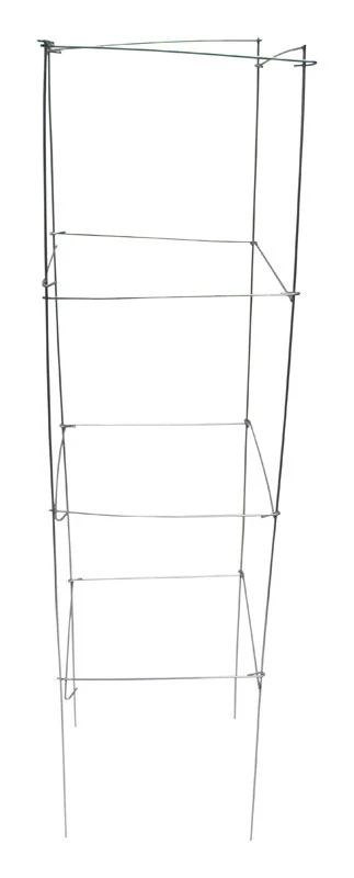 Soporte para plantas de acero gris Glamos Wire de 42 de alto x 12 de ancho (paquete de 25)