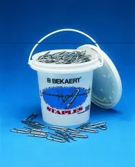 Grapa para cerca de púas Bekaert, cubo recubierto Bezinal
