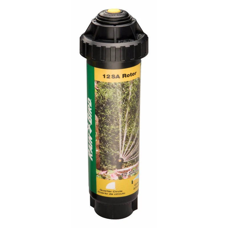 Aspersor emergente con rotor de cuarto de círculo de 4 pulg. de alto Rain Bird