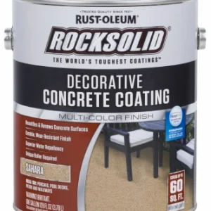 Revestimiento decorativo para hormigón RockSolid, Sahara, galón Rust-Oleum Corp
