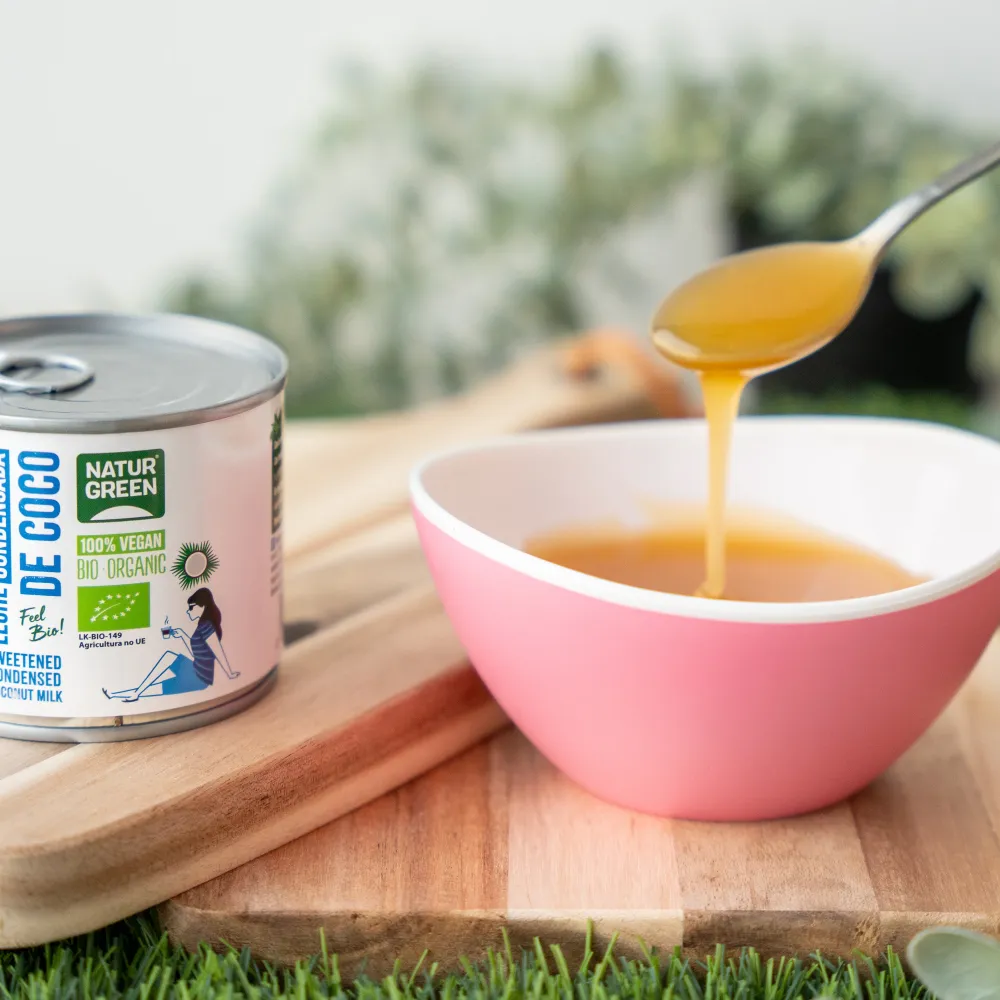 Leche condensada de coco 210ml NaturGreen