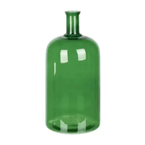 Cristal Premium Florero de vidrio verde esmeralda 45 cm KORMA
