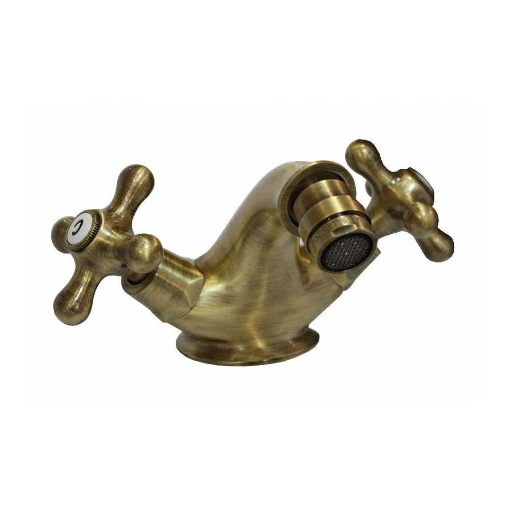 Grifo monomando para bidé con desagüe serie Iris modelo IRV125BR bronce Paffoni para Riego Eficiente