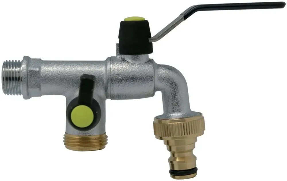Programador de Riego Digital Aqua Control C6355 - Grifo doble de jardín. Calidad premiun.