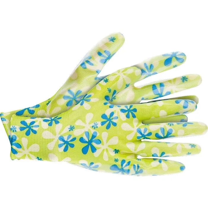 Mascarilla para Polvo Palisad - guantes de jardín de poliéster y nitrilo - l
