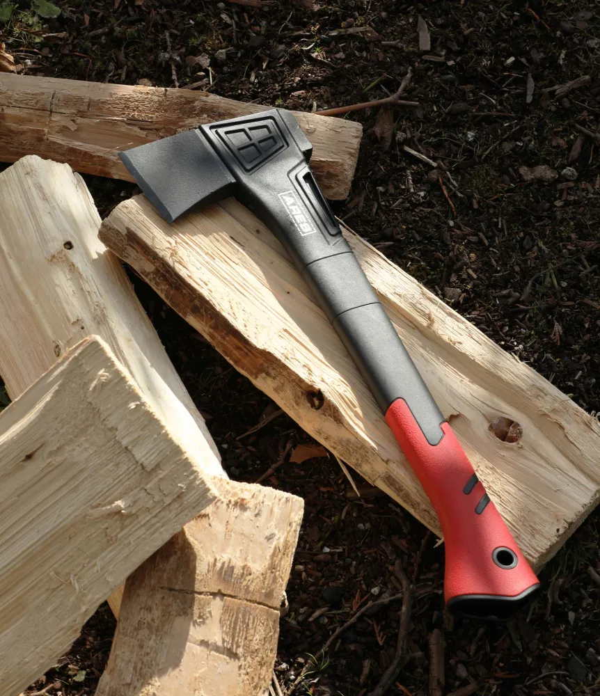 Rastrillo de Mano para Hojas ARES 45005 – Hacha de corte de 18 pulgadas